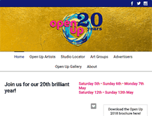 Tablet Screenshot of openupsheffield.co.uk